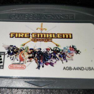 Fire Emblem Requiem GBA Video Game Gameboy Advance